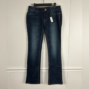 NWT Love Signature Denim Blue Bootcut Jeans 28 Casual Basic Everyday Women’s